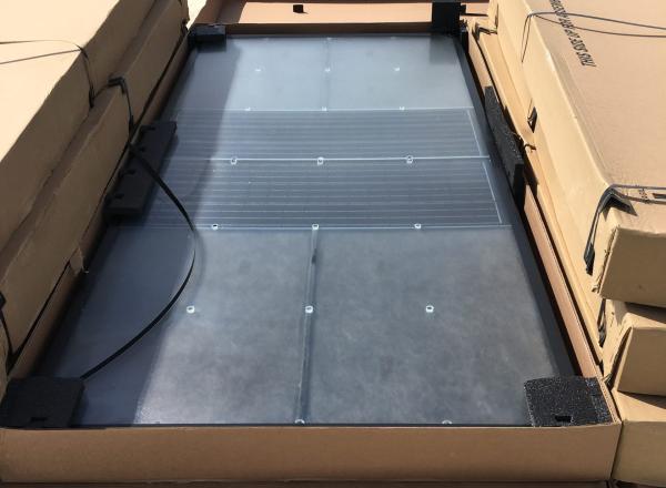 high energy efficiency Air-Conditioning Units in select public buildings in Caye Cualker