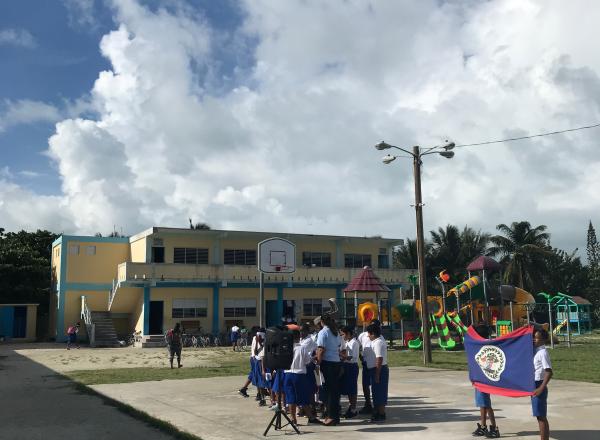 high energy efficiency Air-Conditioning Units in select public buildings in Caye Cualker