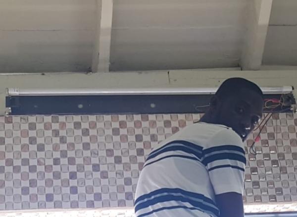 Energy efficient lighting improvements in select public buildings in Tobago