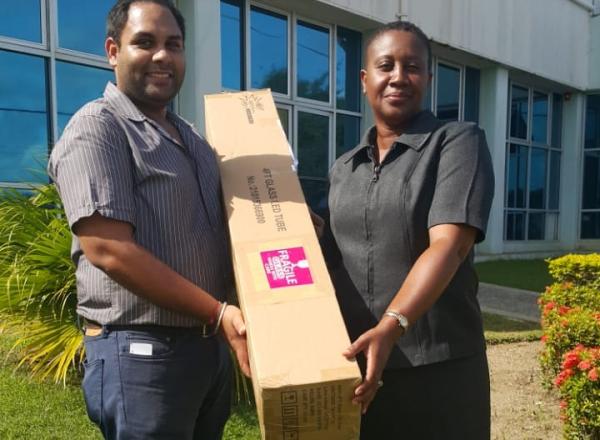 Energy efficient lighting improvements in select public buildings in Tobago